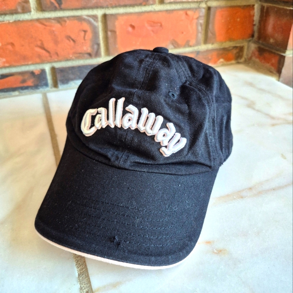 Callaway Golf Pink and Black Adjustable Cap